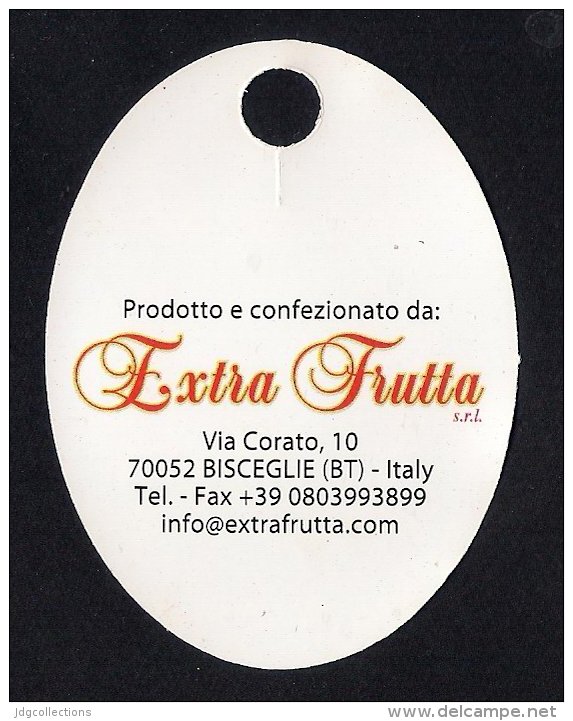 # EXTRA FRUTTA UVA REGINA TABLE GRAPE Italy Fruit Tag Balise Etiqueta Anhänger Cartellino Uva Raisin Uvas Traube - Fruits & Vegetables