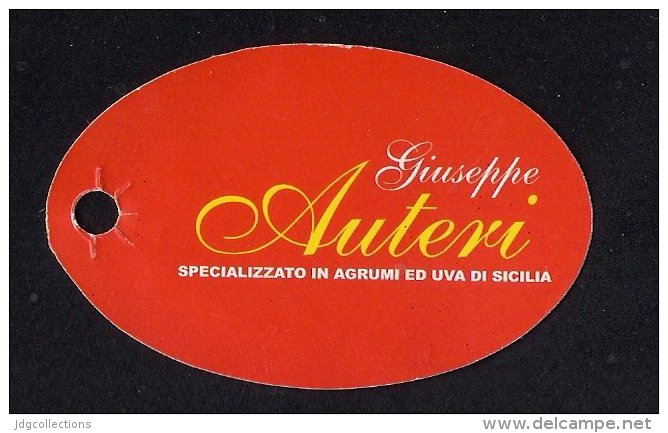 # AUTERI UVA E AGRUMI Tag Balise Etiqueta Anhänger Cartellino Fruits Vegetables Gemüse Verduras Pomodoro Grapes Raisin - Fruits & Vegetables