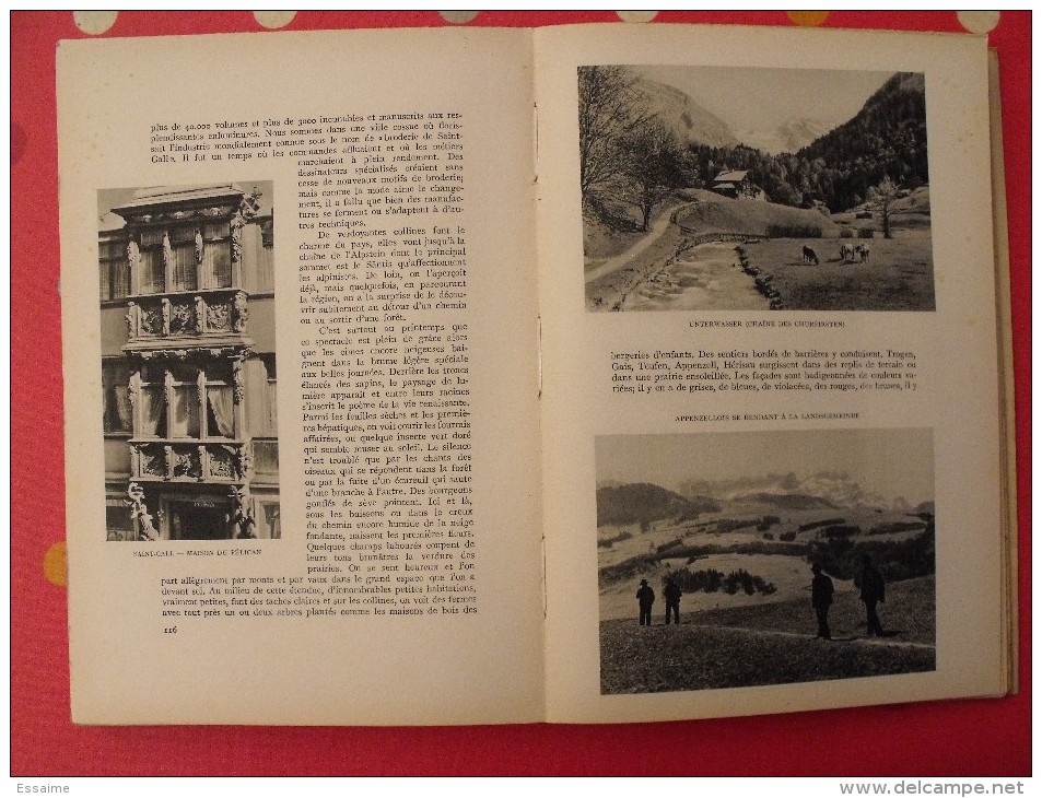 La Suisse. François Gos. éd Alpina, Paris, 1939. 157 Pages. Nombreuses Photos - Non Classés