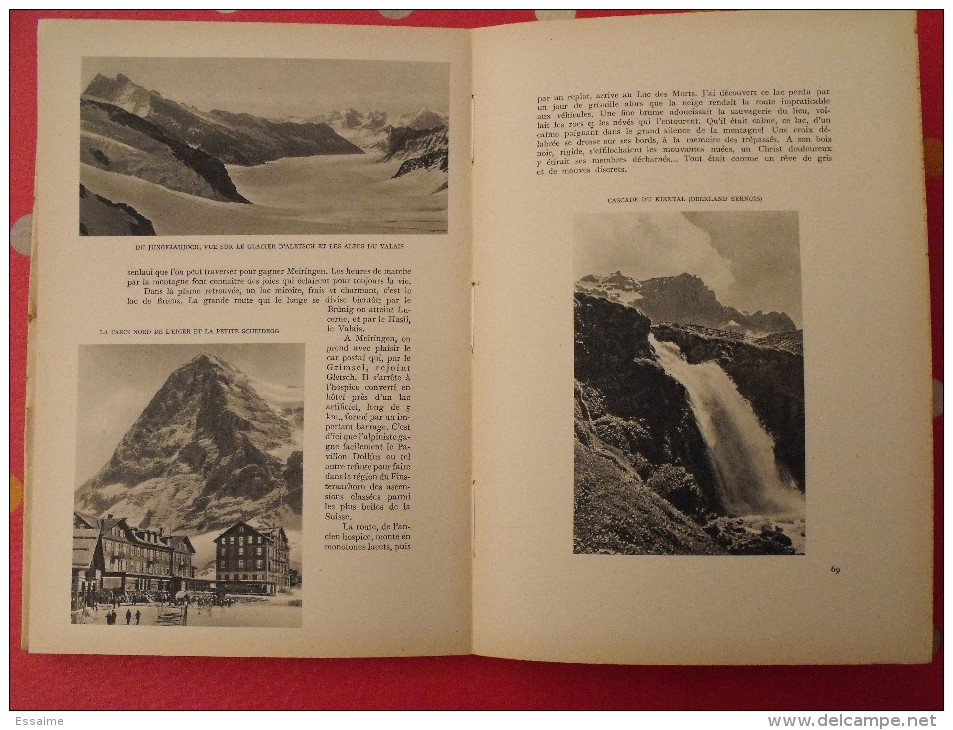 La Suisse. François Gos. éd Alpina, Paris, 1939. 157 Pages. Nombreuses Photos - Unclassified