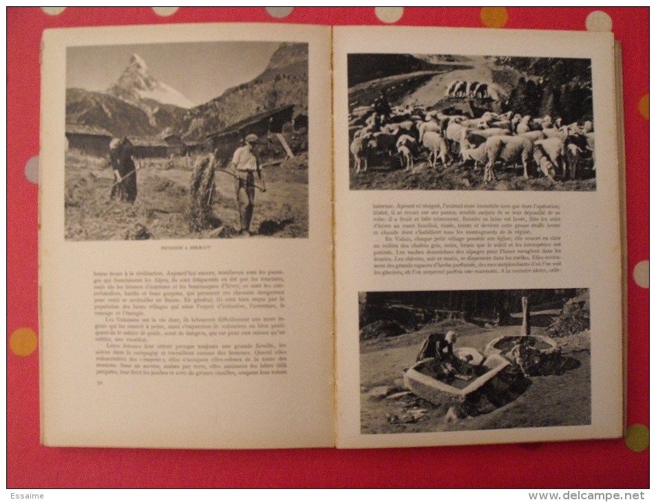 La Suisse. François Gos. éd Alpina, Paris, 1939. 157 Pages. Nombreuses Photos - Unclassified