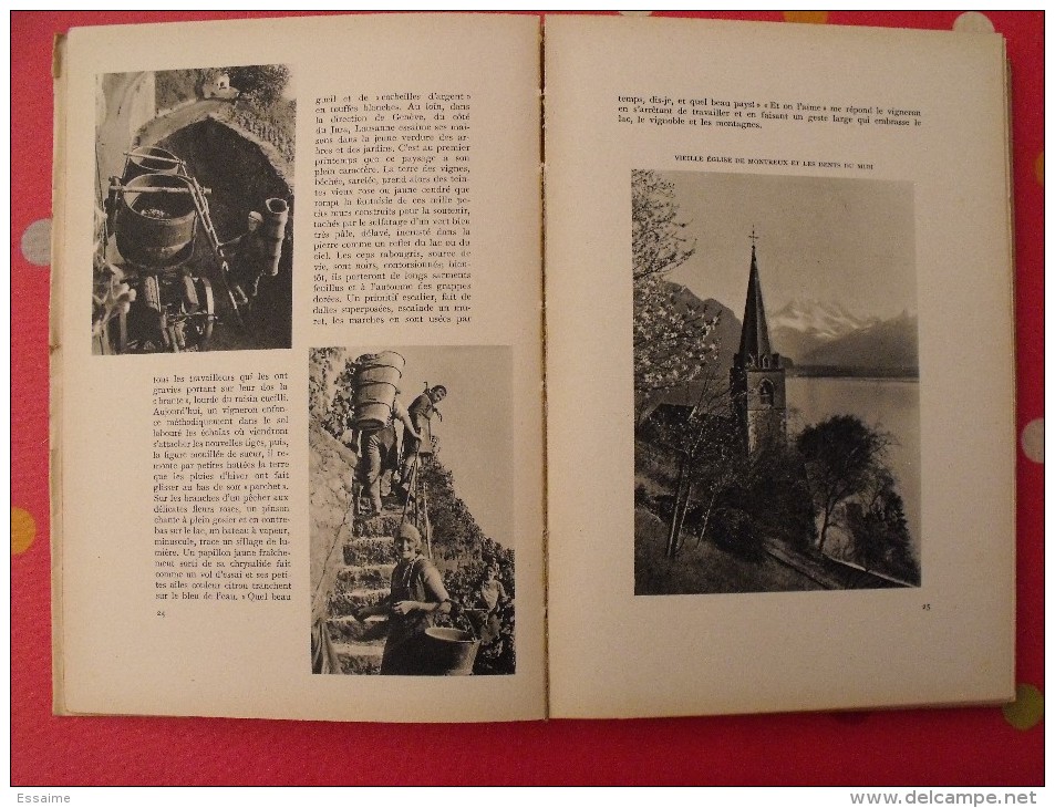 la Suisse. François Gos. éd Alpina, Paris, 1939. 157 pages. nombreuses photos