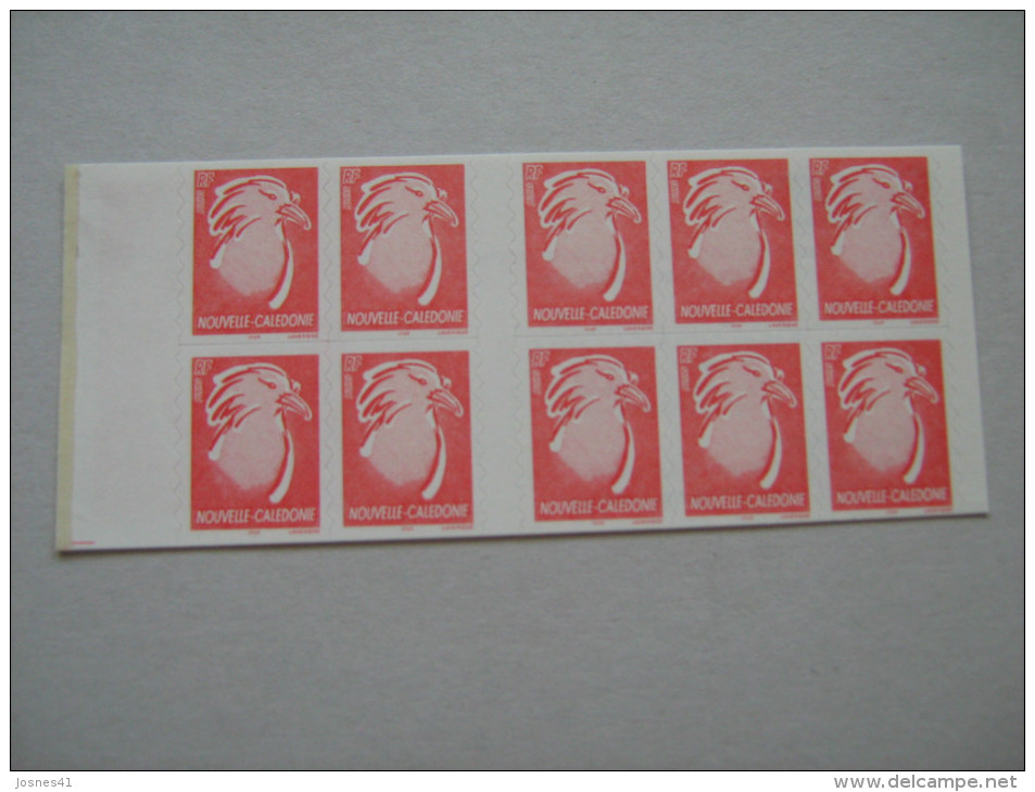 NOUVELLE CALEDONIE   P 894  * * C894    CAGOU   CARNET DE 10 TIMBRES - Ongebruikt