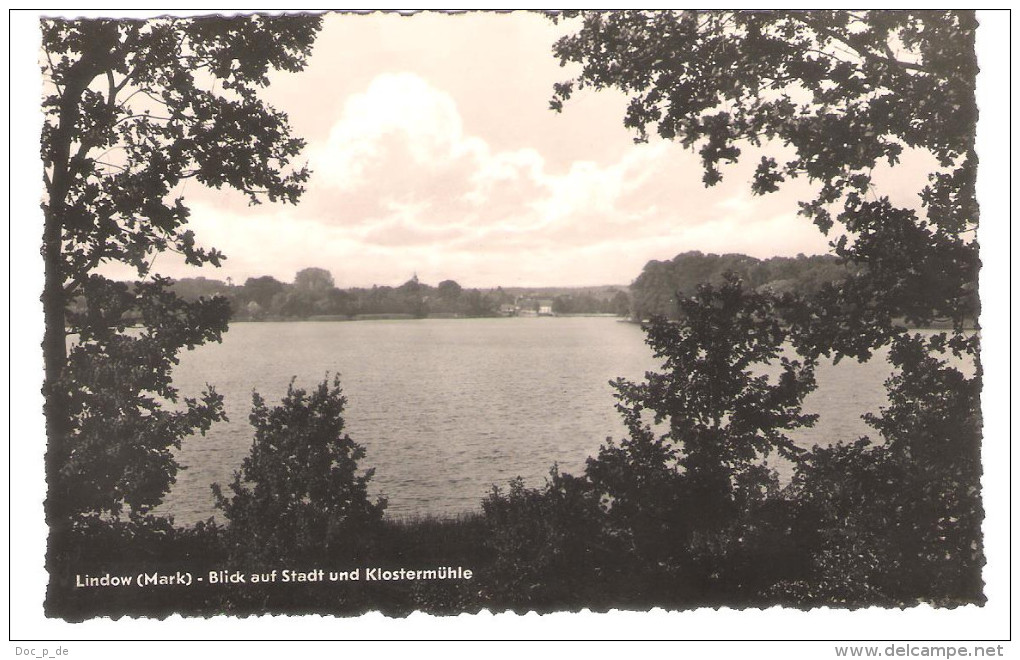 Deutschland - Lindow / Mark - Blick Auf Stadt Und Klostermühle - Lindow