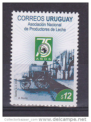 DAIRY PRODUCT MILK FACTORY VEHICLE URUGUAY Sc#2223 MNH - Uruguay