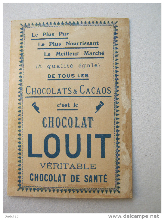 CHROMO CHOCOLAT LOUIT CHARETTE SICILIENNE - Louit