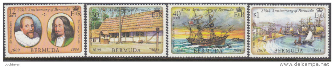 BERMUDA, 1984 ANNIVERSARY 4 MNH - Bermuda
