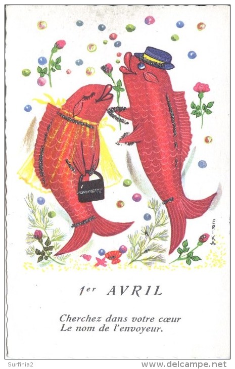 NOVELTY -  POISSON D'AVRIL Nov127 - April Fool's Day