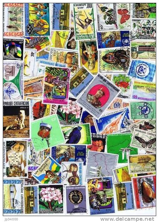 CONGO FRANçAIS  Lot De 200 Timbres Tous Differents Neufs Et Oblitérés.(lire La Description) - Other & Unclassified