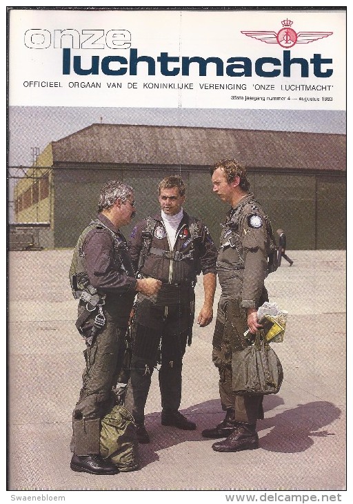 NL.- Tijdschrift - Onze Luchtmacht. Officieel Orgaan Van De Koninklijke Vereniging _ Onze Luchtmacht _ No.4 - 1983 - Hollandais