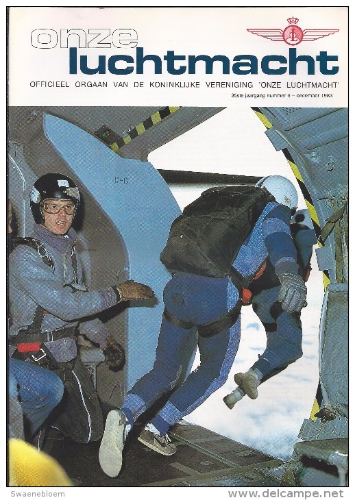 NL.- Tijdschrift - Onze Luchtmacht. Officieel Orgaan Van De Koninklijke Vereniging _ Onze Luchtmacht _ No 6 - 1983 - Nederlands