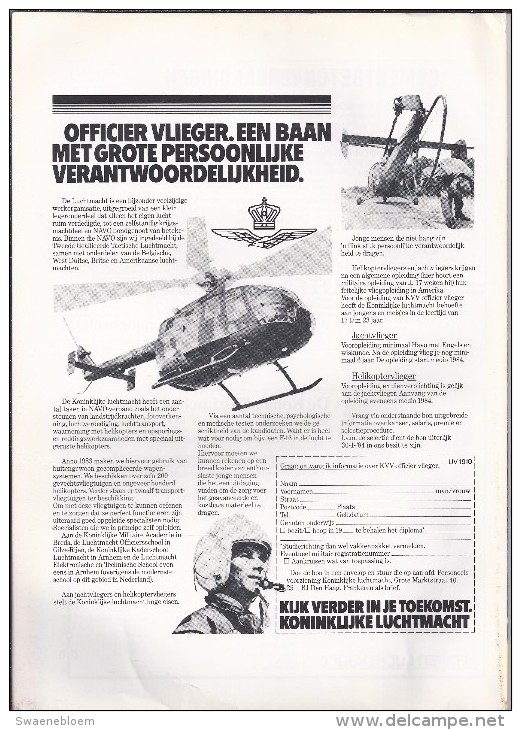 NL.- Tijdschrift - Onze Luchtmacht. Officieel Orgaan Van De Koninklijke Vereniging _ Onze Luchtmacht _ No 6 - 1983 - Niederländisch