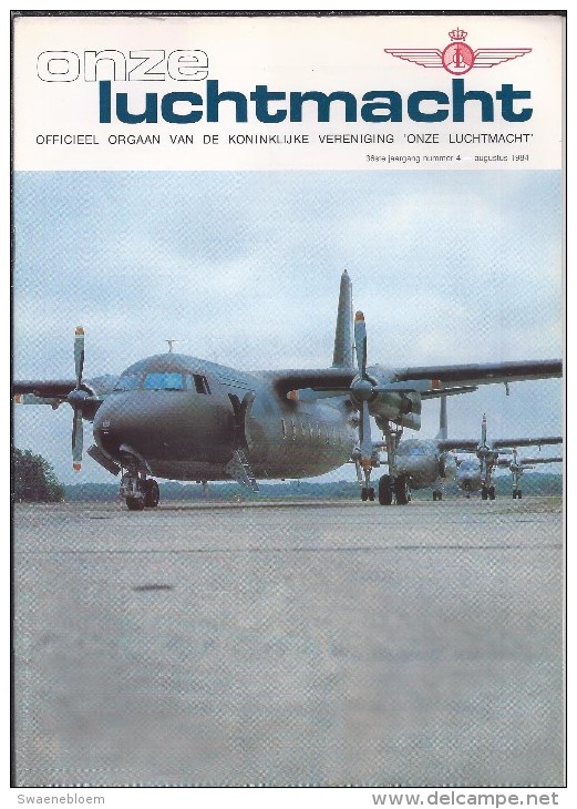 NL.- Tijdschrift - Onze Luchtmacht. Officieel Orgaan Van De Koninklijke Vereniging _ Onze Luchtmacht _ No 4 - 1984 - Nederlands