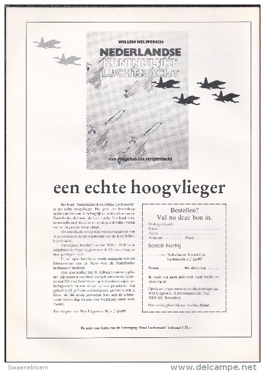 NL.- Tijdschrift - Onze Luchtmacht. Officieel Orgaan Van De Koninklijke Vereniging _ Onze Luchtmacht _ No 6 - 1984 - Nederlands