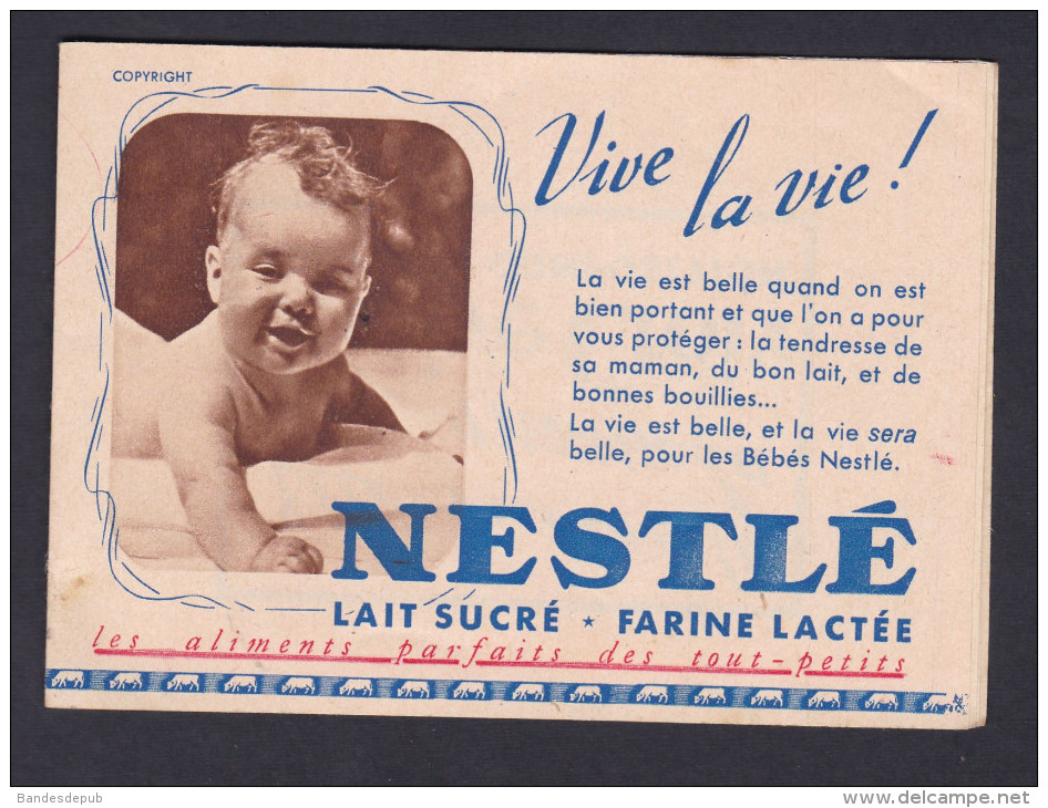 Carnet Complet 20 Vignettes Tuberculose Antituberculeux Publicité Nestle Fly Tox Gibbs Heudebert Bi Oxyn Galeries Barbes - Tuberkulose-Serien