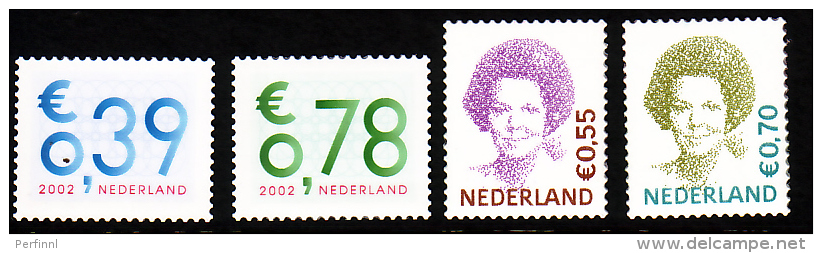 2101-02, 2137A, 2138A Geheel Doorgestanst Postfris - Unused Stamps