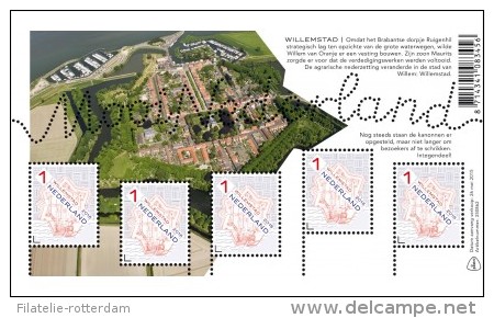 Nederland / The Netherland - Postfris / MNH - Sheet Mooi Nederland, Willemstad 2015 NEW!! - Ongebruikt