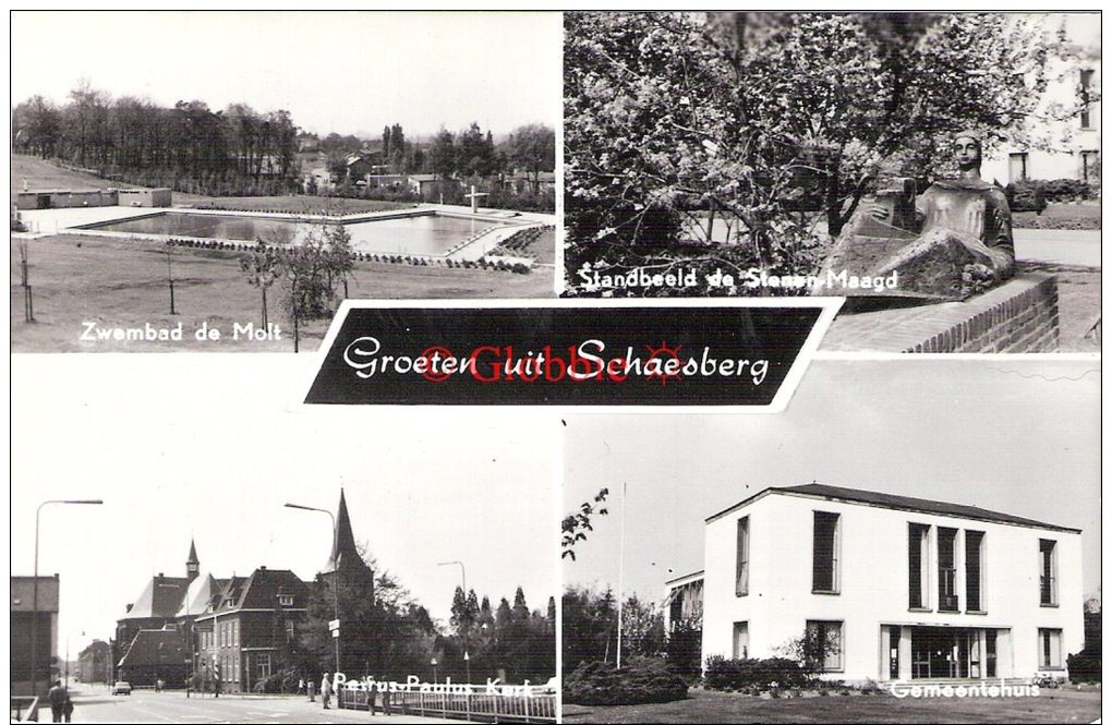 Schaesberg, Groeten Uit... 4 Luik  1974 - Other & Unclassified