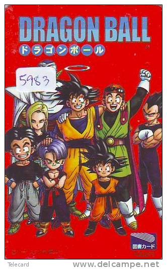 MANGA Télécarte Japon * Cinéma * ANIMATE * Animé (5983) TELEFONKARTE * PHONECARD JAPAN * MOVIE * DRAGON BALL - Film