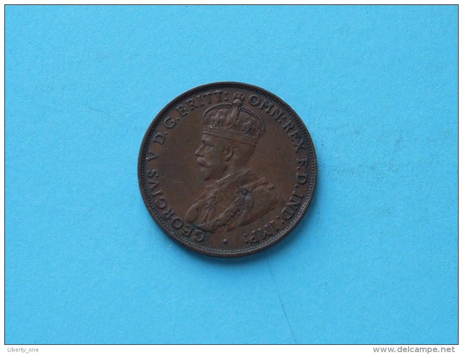 1936 - One Penny / KM 23 ( Uncleaned - For Grade, Please See Photo ) ! - Penny