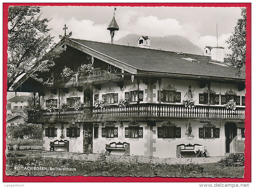 2 AK ROTTACH-EGERN (LK Miesbach) ~ 1964 - Miesbach