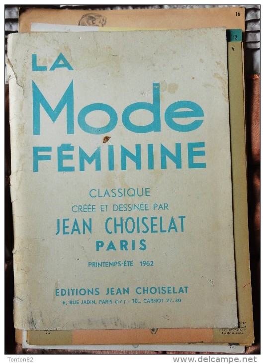 Jean Choiselat - 25 Gravures De Mode Féminine - Printemps - Été  1953 à 1962 . - Collections