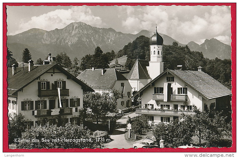 Foto-AK ´Kochel Am See´ (LK Tölz-Wolfratshausen) ~ 1965 - Wolfratshausen