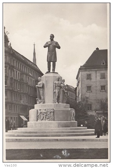 CPA VIENNA-LUEGER MONUMENT - Sonstige & Ohne Zuordnung