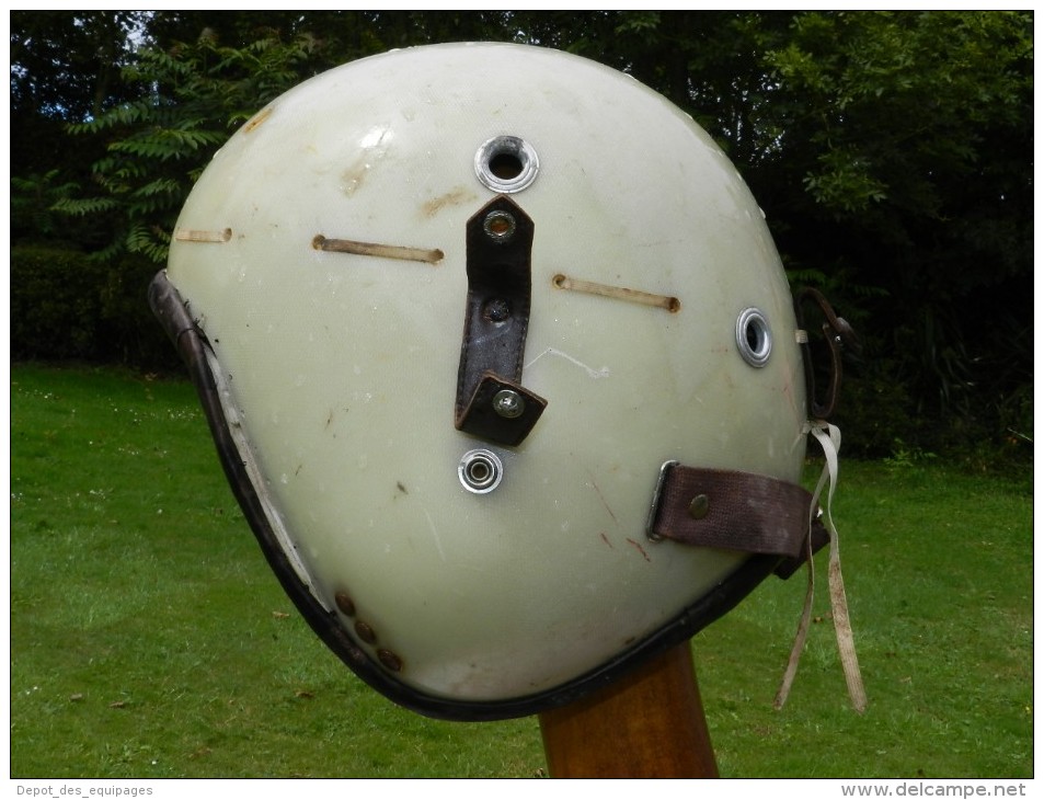 RARE CASQUE ARONAVALE MARINE - GUENEAU ....... - Casques & Coiffures