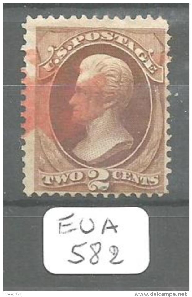 EUA Scott 146 Red Cancel Fine To Very Fine YT 40 # - Used Stamps