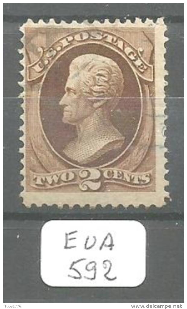 EUA Scott 157 Blue Cancel Fine YT 51 # - Used Stamps