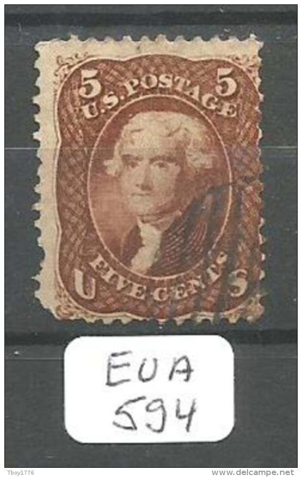 EUA Scott  75 YT 21a # - Used Stamps