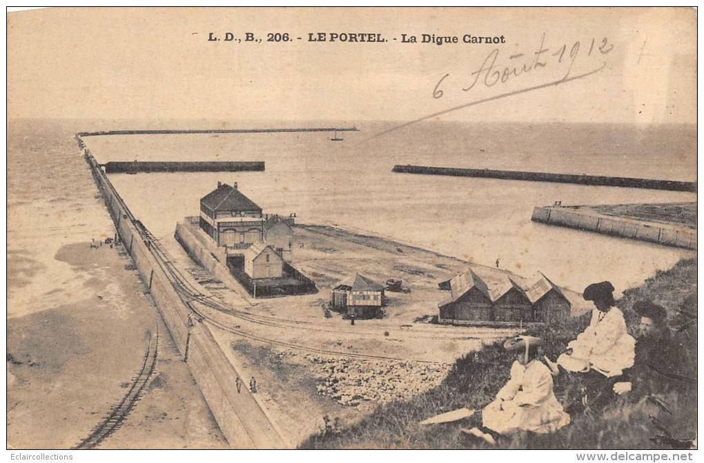 Le Portel    62     La Digue Carnot - Le Portel