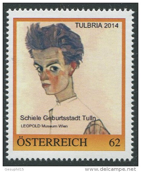 ÖSTERREICH / 8110262 / Schiele Geburtsstadt Tulln / Postfrisch / ** / MNH - Personalisierte Briefmarken