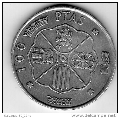 Moneda 100 Pesetas Francisco Franco En Plata Año 1966 - Otros & Sin Clasificación