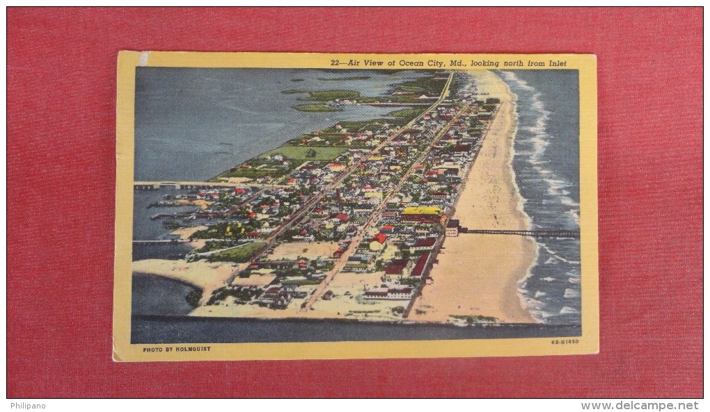 Maryland> Ocean City   Air  View--    -- --ref 1912 - Ocean City