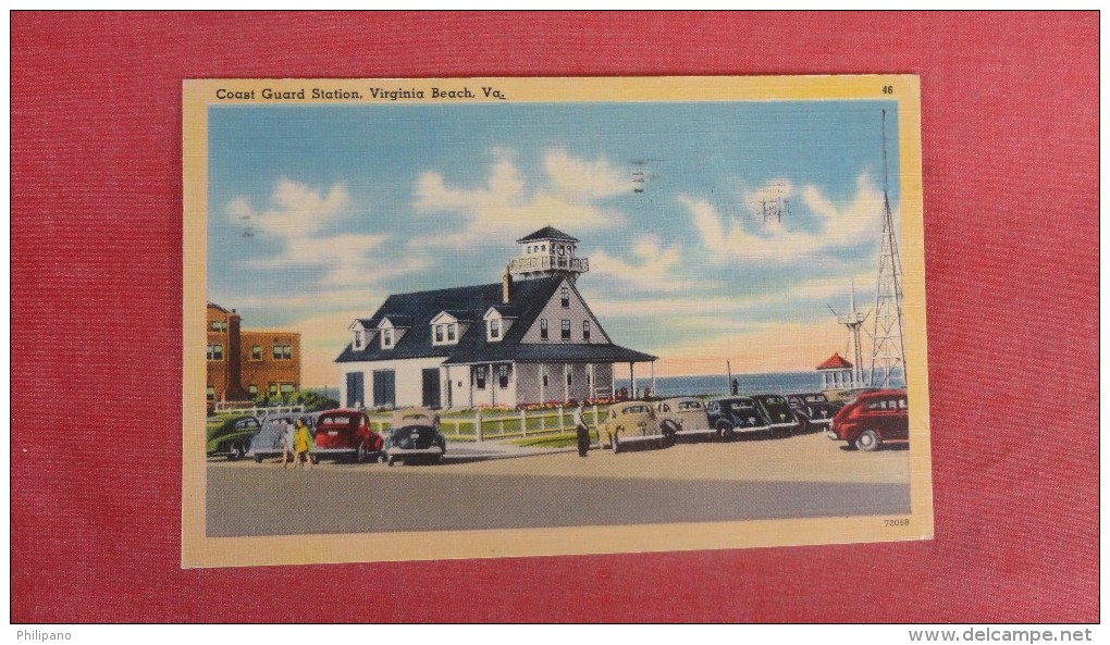 Virginia> Virginia Beach    Coast Guard Station   -ref 1912 - Virginia Beach