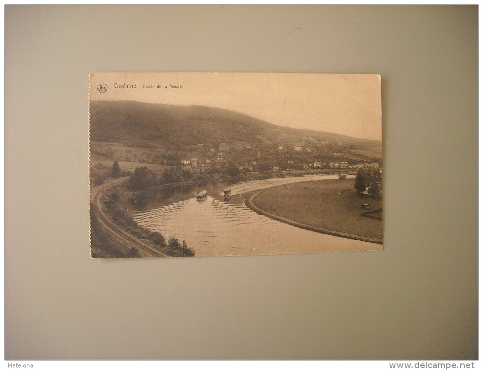 BELGIQUE NAMUR GODINNE COUDE DE LA MEUSE - Gedinne