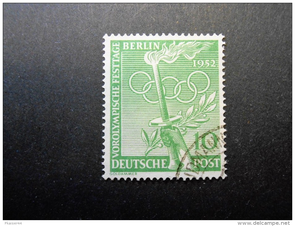 Berlin (West)  Mi89 - 10Pf -  Vorolympische Festtage  1952 - Used Stamps