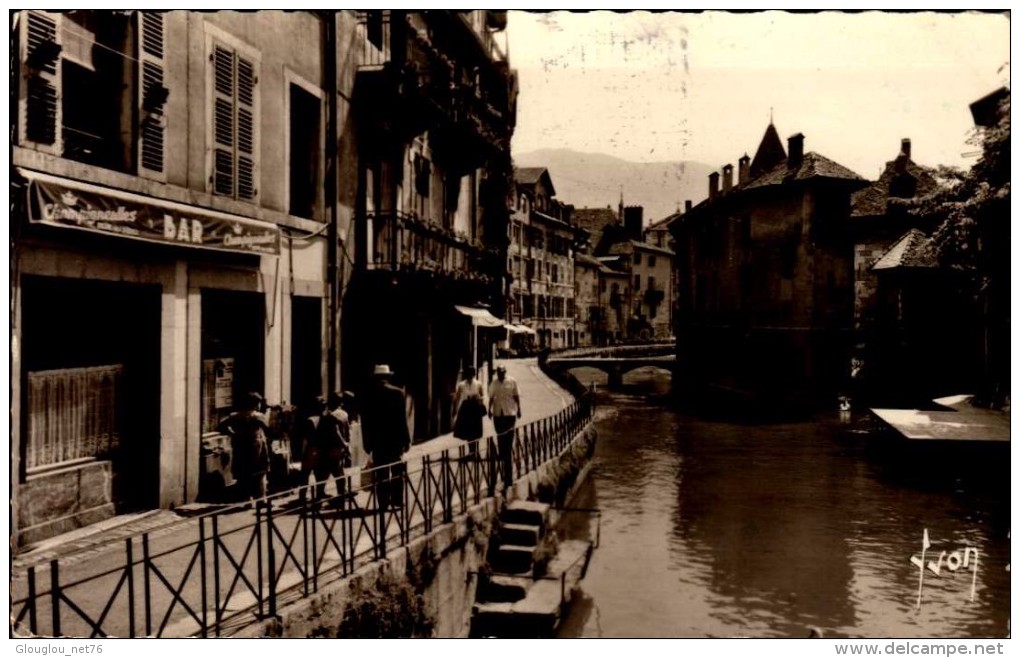 74-ANNECY..PALAIS DE L'ISLE .....CPSM PETIT FORMAT ANIMEE - Annecy-le-Vieux