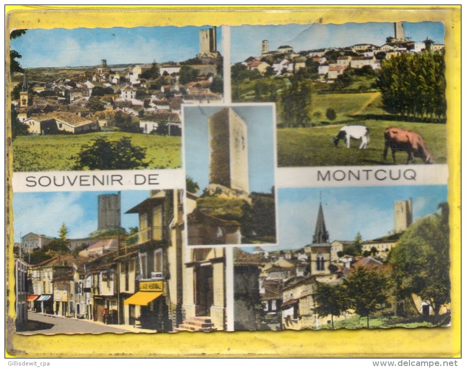 - MONTCUQ - Souvenir - Montcuq