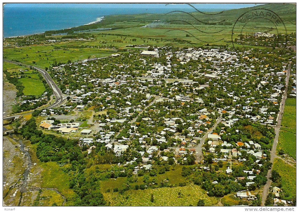 CP De SAINT-LOUIS ( Ile De La Réunion ) " Vu D'avion " - Saint Pierre