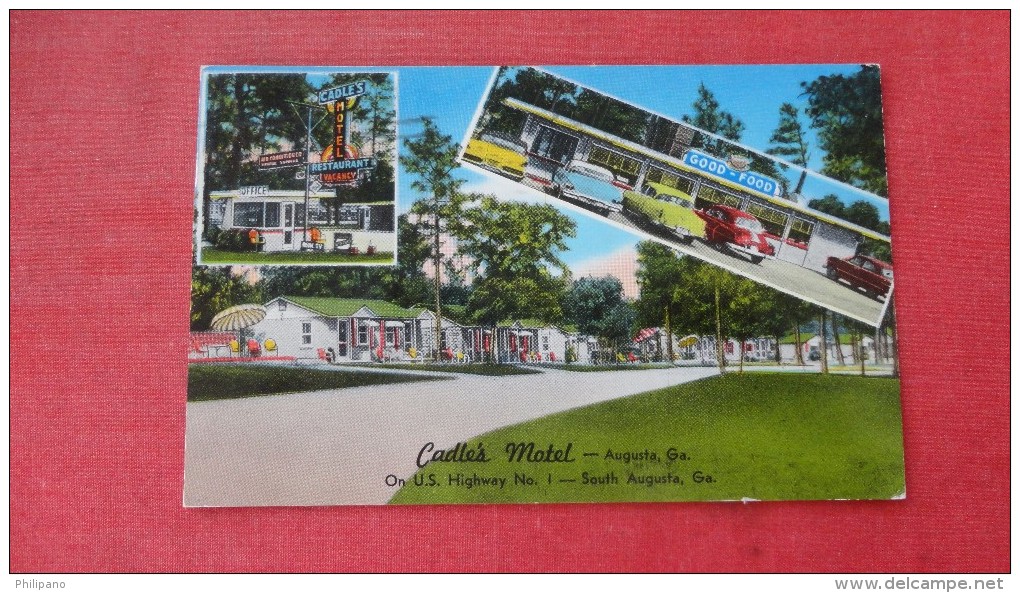 Georgia> Augusta  Cadle's Motel  & Restaurant ------ref 1914 - Augusta