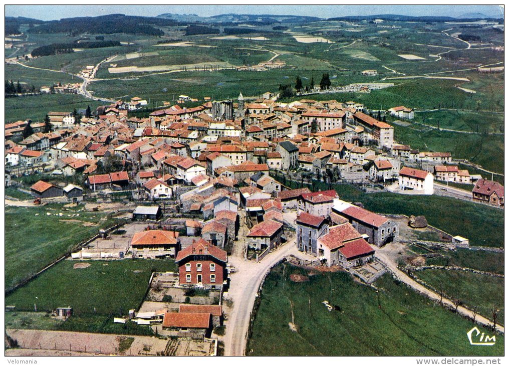 C4927 Cpsm 43 Saugues - Vue Aérienne - Saugues