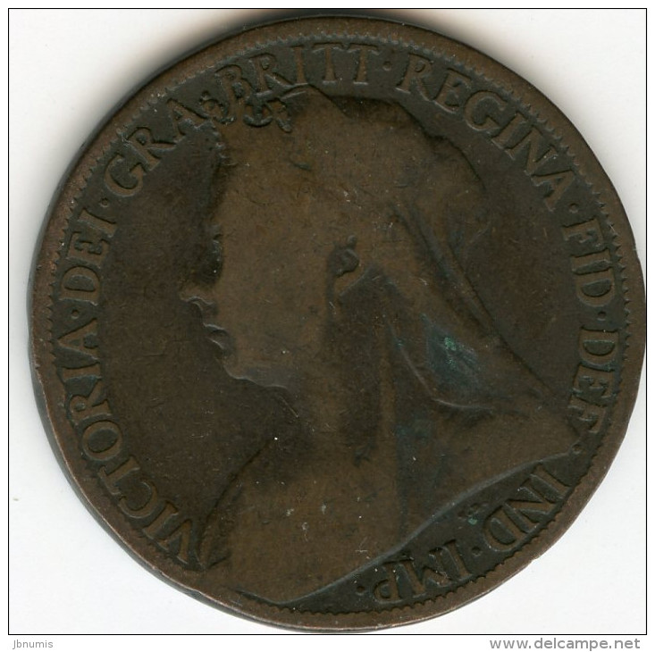 Grande-Bretagne Great Britain 1 Penny 1898 KM 790 - D. 1 Penny