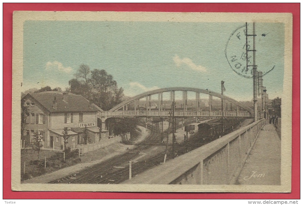 59 - Feignies  - La Passerelle - 194?  ( Voir Verso ) - Feignies