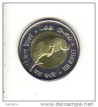 ANDAMAN & NICOBAR 10 Rupiah 2011 , Uncirculated , Bimetallic - Autres – Océanie