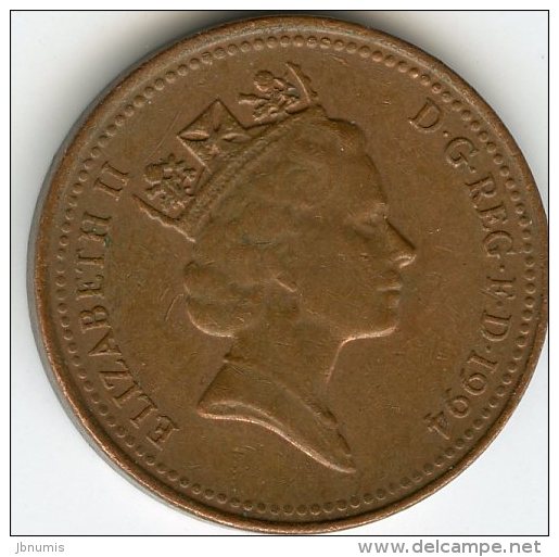 Grande Bretagne Great Britain 1 Penny 1994 KM 935a - 1 Penny & 1 New Penny