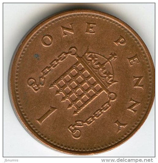 Grande Bretagne Great Britain 1 Penny 1997 KM 935a - 1 Penny & 1 New Penny