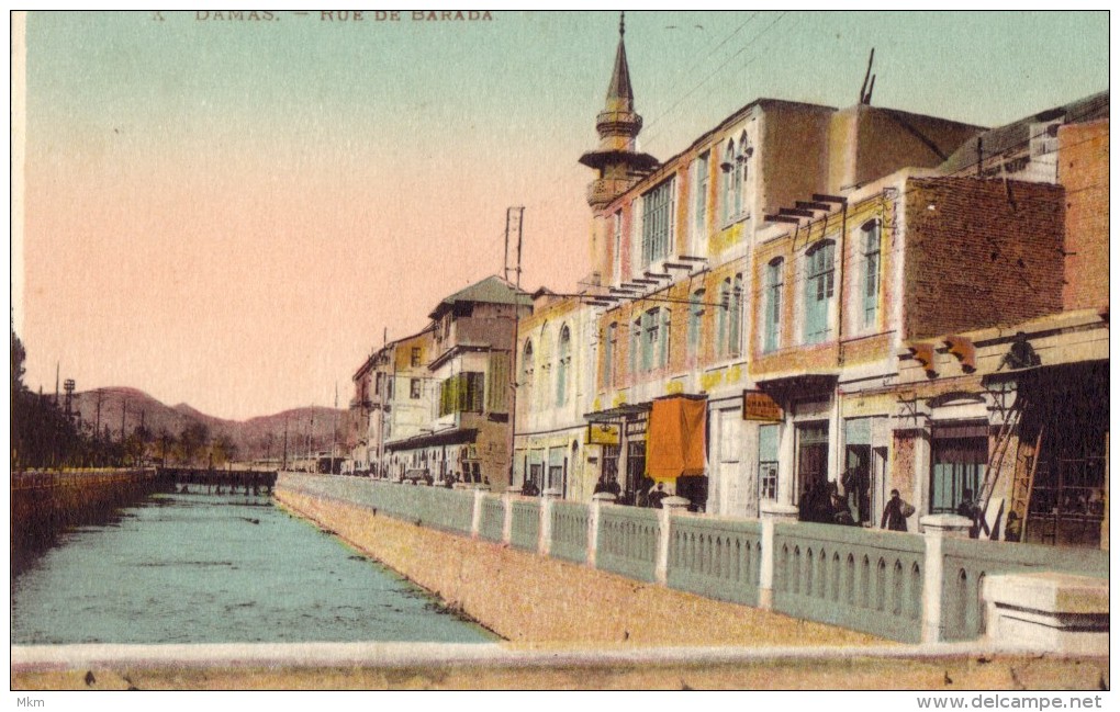 Damas Rue De Barada - Syrië